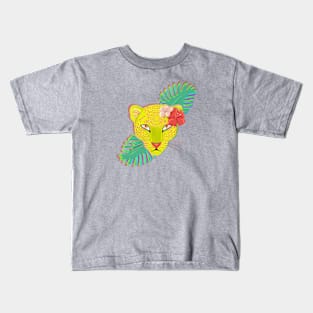 Rainbow jaguar Kids T-Shirt